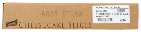 Cheesecake Strawberry French Slices