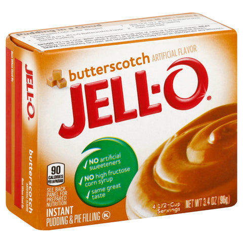 Jell-O PUDDING MIX BUTTERSCOTCH