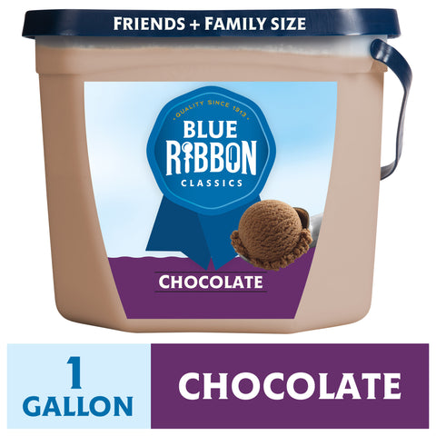 Blue Bunny ICE CREAM CHOCOLATE REDUCED FAT