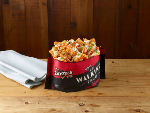 Doritos Top N Go Nacho Cheese Flavor Tortilla Chips, 2.5 Ounce -- 18 per case.