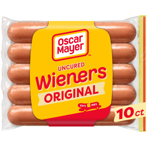 Kraft Oscar Mayer Hot Dog - Wiener with Turkey Chicken and Pork, 16 Ounce -- 12 per case.