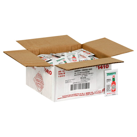 Tabasco® Brand SAUCE TABASCO PEPPER SINGLE SERVE PACKET 714100/78003248