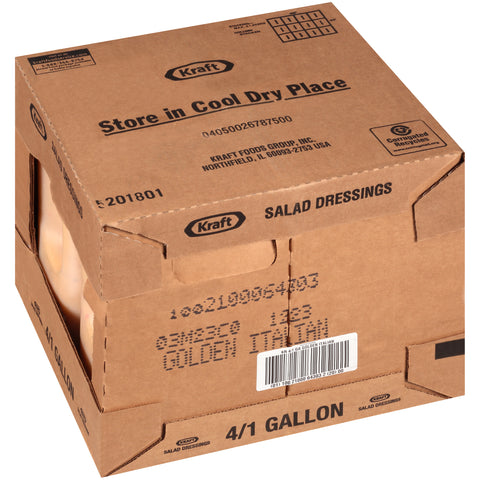 Kraft Golden Italian Dressing Jug, 1 gallon -- 4 per case