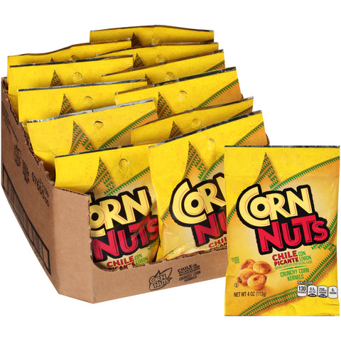 Corn Nuts Chile Picante con Limon Crunchy Corn Kernels, 4 Ounce -- 12 per case