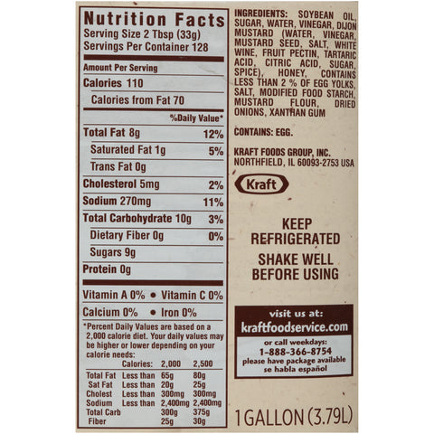 Kraft Pure DRESSING HONEY MUSTARD PURE POURABLE