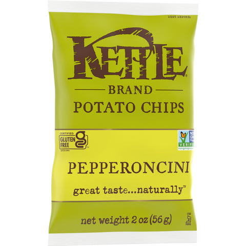 Kettle Foods CHIP POTATO KETTLE PEPPERONCINI