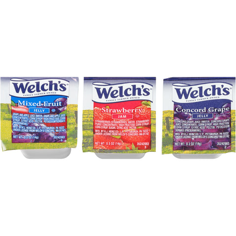 Welch's JELLY ASSORTMENT #2 SINGLE SERVE CUP WELC843/78000308