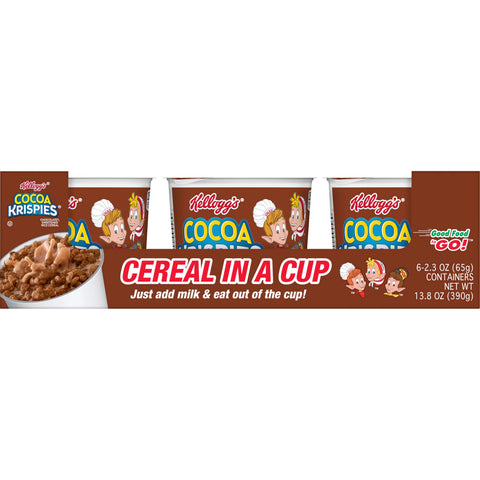 Cereal Cocoa Krispies® Cereal-in-a-cup
