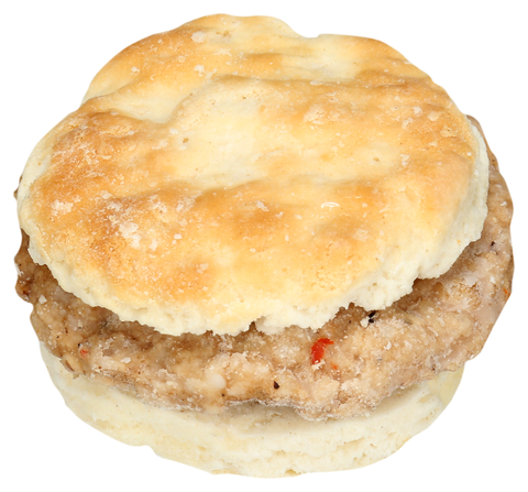 Jimmy Dean Sausage Biscuit, 3.4 Ounce -- 60 per case.