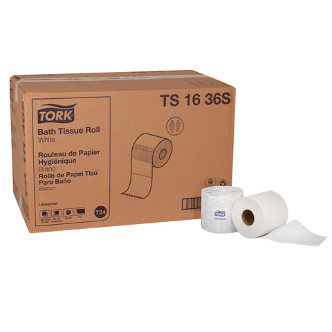 Tissue Bath Roll White 1 Ply 3.75x4