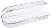 Dart StayLock® CONTAINER PLASTIC CLEAR HINGED STRUDEL OR HOAGIE OPS 14.4X5.5X3.1