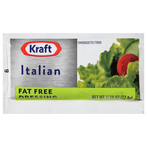 Dressing Italian Fat Free Single Serve Pouch