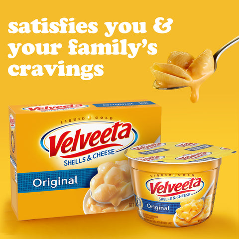 Kraft Original Shells and Cheese - Cup, 2.39 Ounce -- 10 per case.