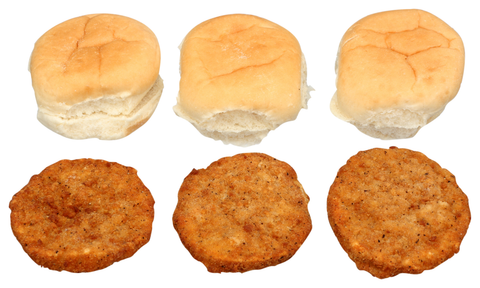 Advancepierre™ CHICKEN BREADED MINI FILLET W/BUN 10000014733