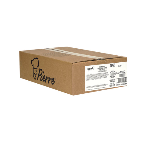 Pierre's RIB-B-Q® PORK RIB PATTIE WITH BUILT-IN BBQ SAUCE 3.2 OZ 10000001860