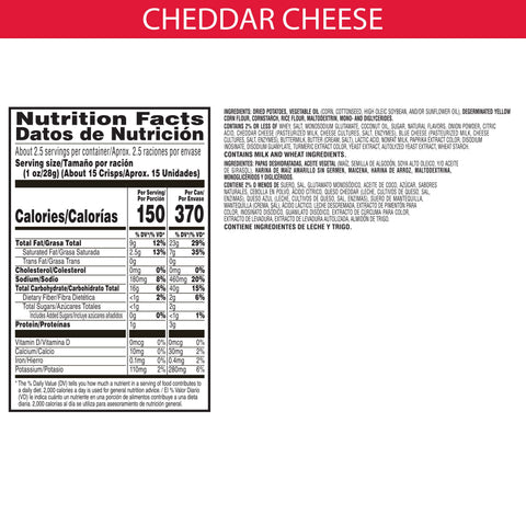 Chip Potato Crisp Cheddar