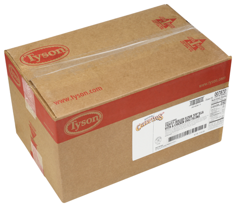 Tyson Chili Chicken Crispitos, 3.25 Ounce -- 72 per case.