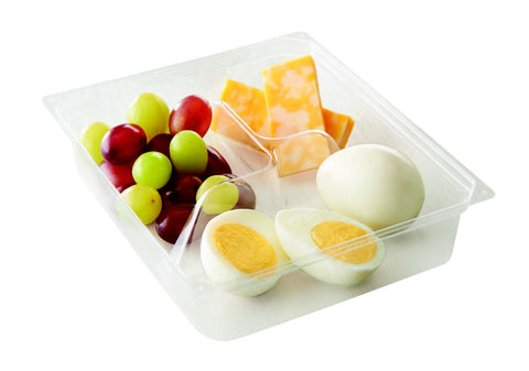 Sunny Fresh Hard Cooked Peeled Egg Salad, 18 per bag -- 8 bags per case