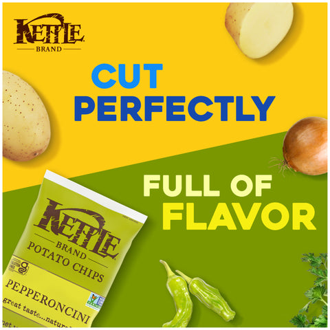 Kettle Foods CHIP POTATO KETTLE PEPPERONCINI