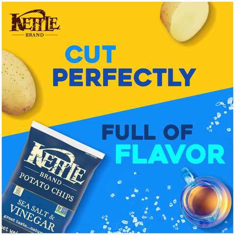 Kettle Foods CHIP POTATO SEA SALT & VINEGAR