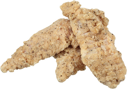 Chicken Breast Strip Fritter Breaded Homestyle Pepper 4364-0928