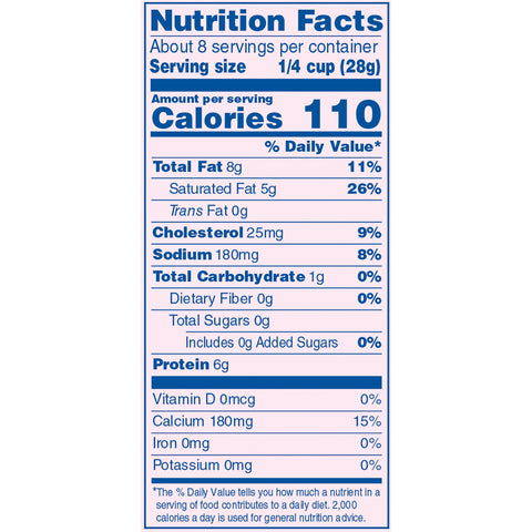 Kraft Zip Pak Shredded Colby and Monterey Jack Cheese, 8 Ounce -- 12 per case.