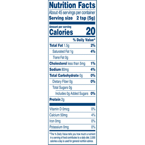 Kraft Grated Parmesan Cheese, 8 Ounce -- 24 per case.