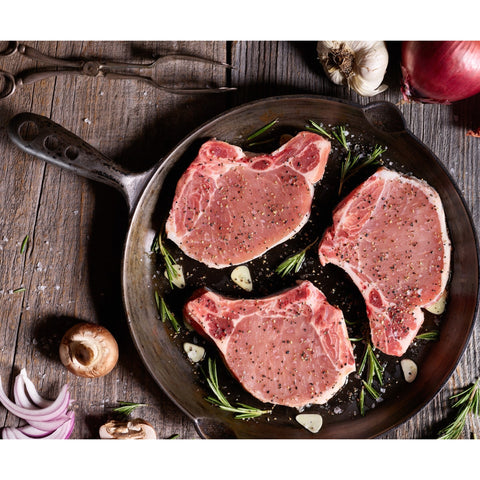 Farmland Gold Medal Bone In Center Cut Pork Chop, 4 Ounce.