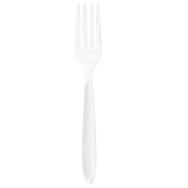 Solo® Impress™ FORK PLASTIC HEAVY WEIGHT WHITE PS