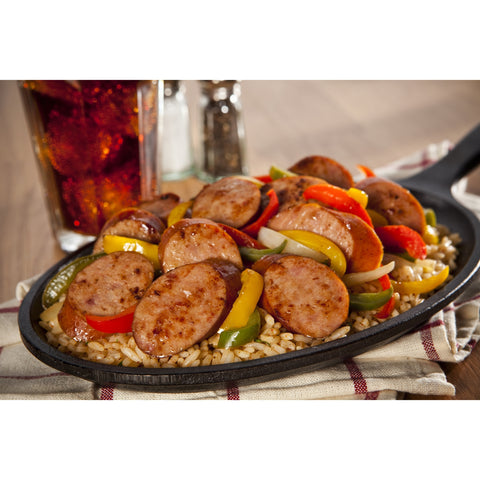 Farmland Bias Cut Smoked Sausage, 5 Pound -- 2 per case.