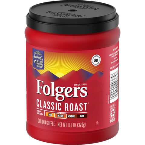 Folgers® COFFEE CLASSIC ROAST CAN