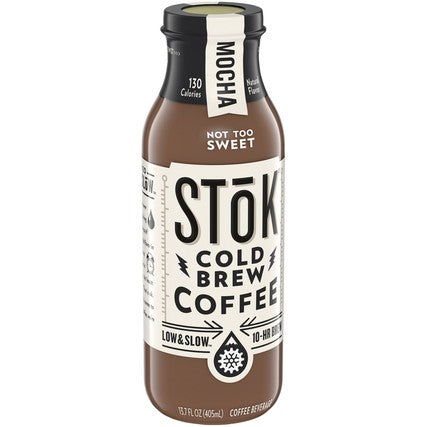 Stok COFFEE COLD BREWED BLACK GLASS BOTTLE