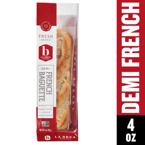Roll French Demi-baguette Sandwich