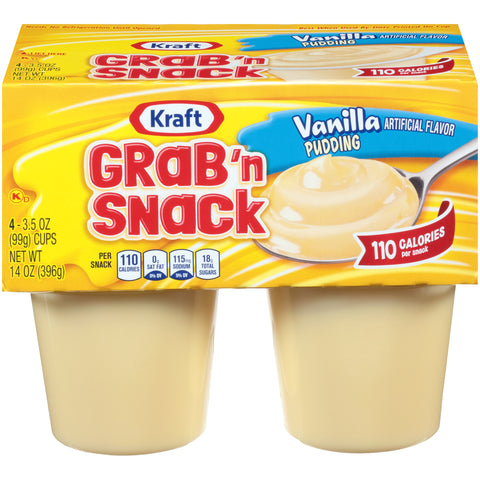 Pudding Vanilla Single Serve Cup