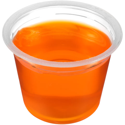 Gelatin Orange Single Serve Cup