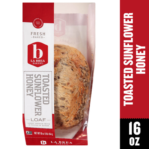Bread Toasted Sunflower Honey Loaf Unsliced