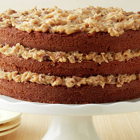 General Mills Pillsbury Bakers Plus German Chocolate Cake Mix, 50 Pound.