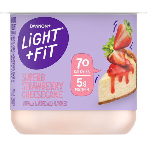 Light & Fit® YOGURT ASSORTED STRAWBERRY BLUEBERRY PEACH