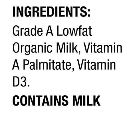 Horizon Organic MILK LOW FAT ORGANIC