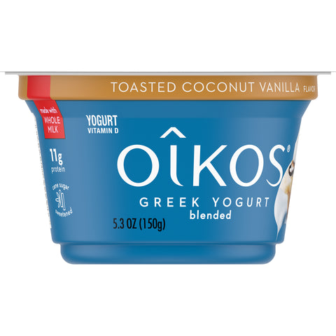Yogurt Greek Toasted Coconut Vanilla Non Fat