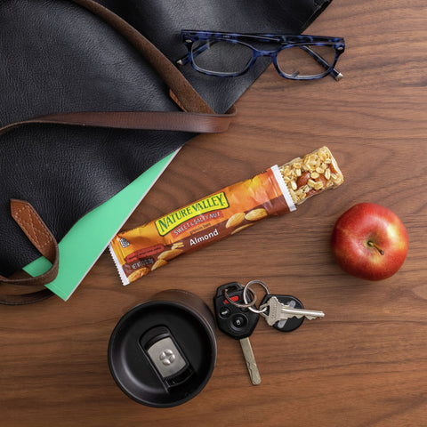 General Mills Nature Valley Sweet and Salty Almond Nut Granola Snack Bar, 1.2 Ounce -- 128 per case.