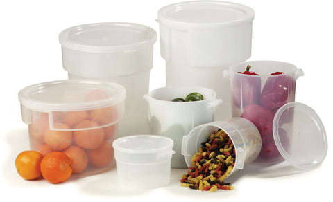 Carlisle CONTAINER FOOD ROUND PP PLASTIC 2 QT