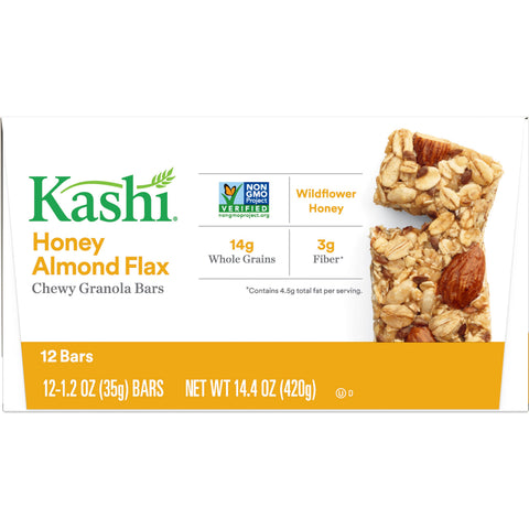Snack Bar Granola Honey Almond Flax Chewy