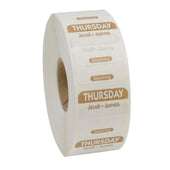 National Checking LABEL THURSDDAY 1X1 TRILINGUAL