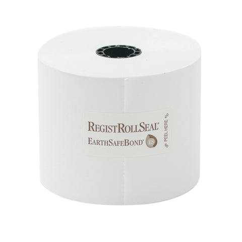 National Checking Company White Bond 1 Ply Register Roll Tape, 2.25 inch -- 40 per case.