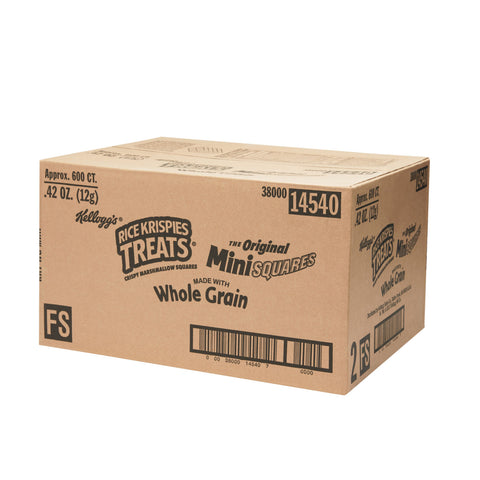 Snack Rice Krispies Treats® Mini Squares Made With Whole Grain