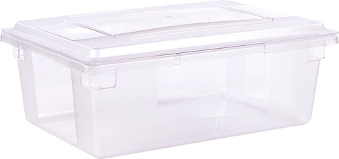Container Food Storage Polycarnbonate Clear 12.5 Gal 26x18x9