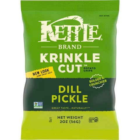 Kettle Foods CHIP POTATO KETTLE DILL PICKLE