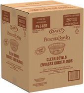 PresentaBowls® BOWL PLASTIC CLEAR 48 OZ