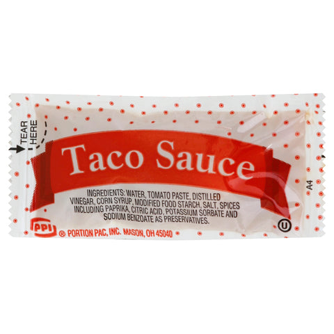 Portion Pac SAUCE TACO MILD SINGLE SERVE PACKET 0041580/78000420
